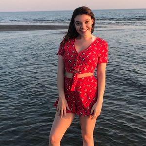 American eagle two piece set